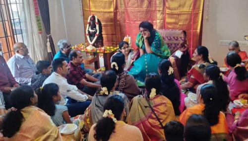 Satsang at Sri Ashok's Residence-2