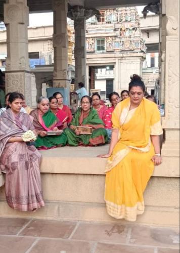 Visit to Meenakshi Temple, Bangalore — photograph 2