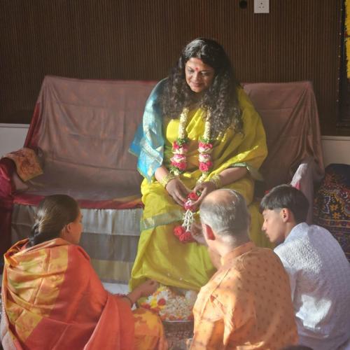 Satsang at Seshadri — photograph 2